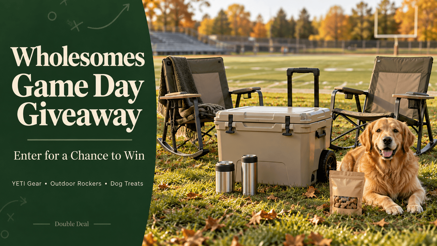 Wholesomes Game Day Giveaway: Win YETI Gear and Outdoor Rockers